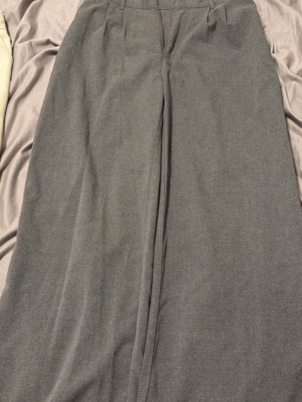 Women’s Abercrombie Gray Wide-Leg Dress Pants